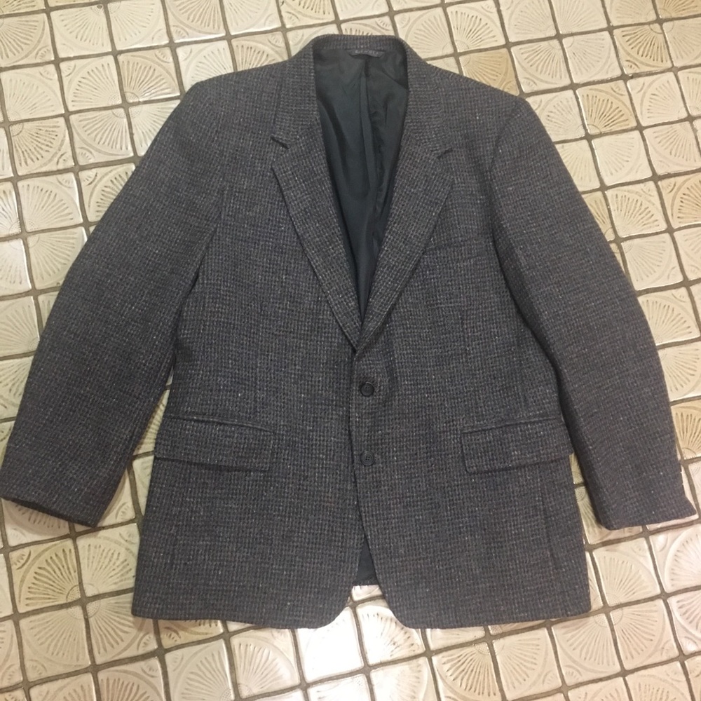 Wool tweed Levi’s USA sport casual jacket coat!